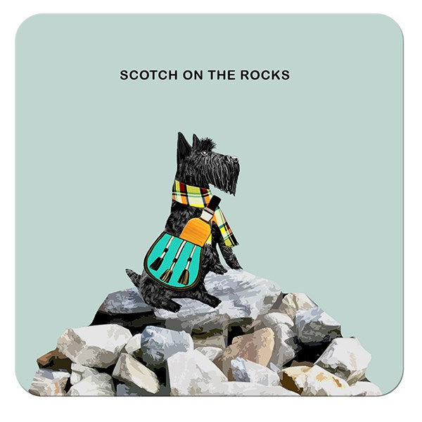 Scotch on the rocks Coaster