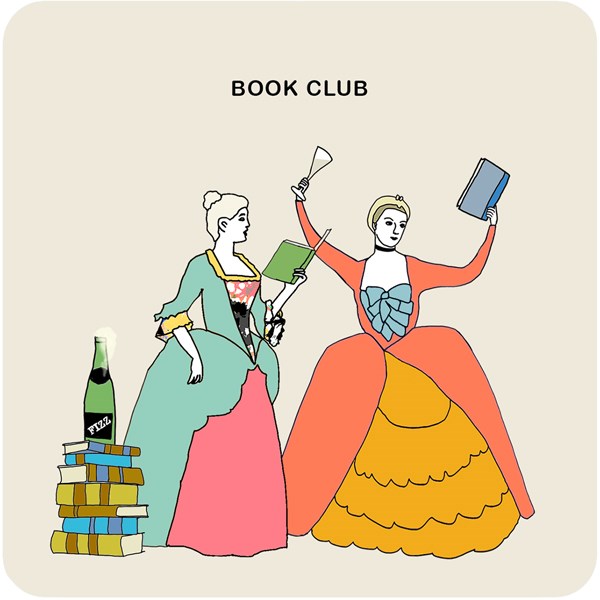 Book Club  Coaster