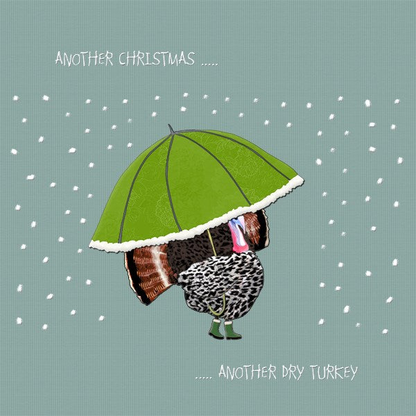 Dry Turkey Christmas Card