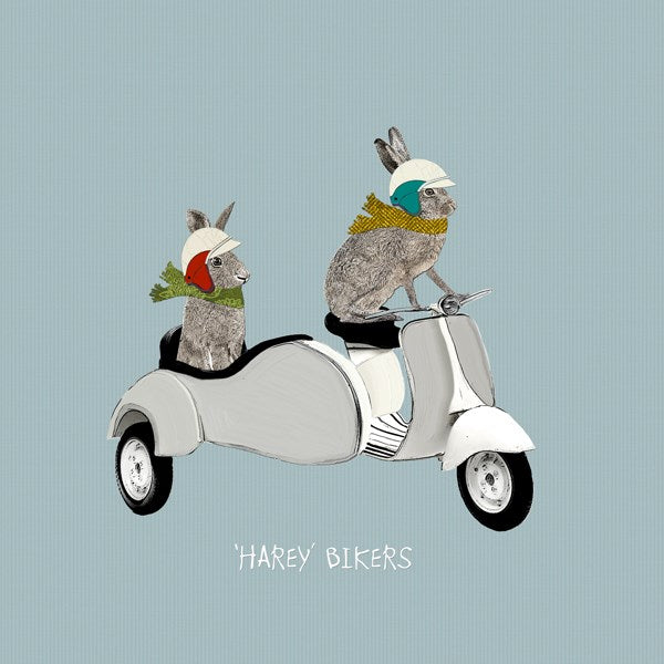 Harey Bikers Card
