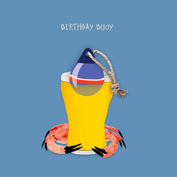 Birthday Buoy card