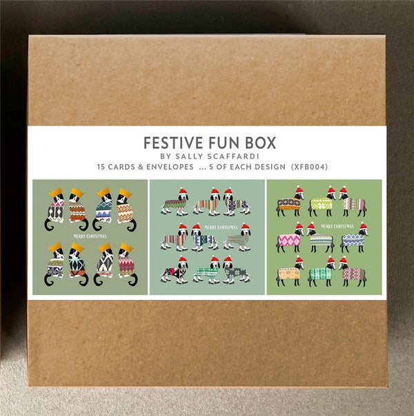 Cats, Dogs, Horses Festive Fun Box