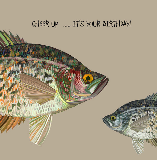 Two sad looking fish.