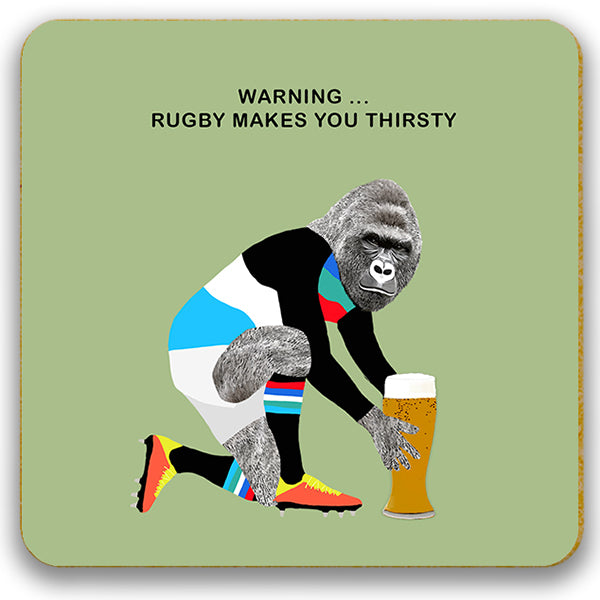 Fun Rugby Coaster