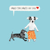 Hilarious Fancy the Pants Off You Love Card for a partner for Anniversary, Valentines or simply expression of Love