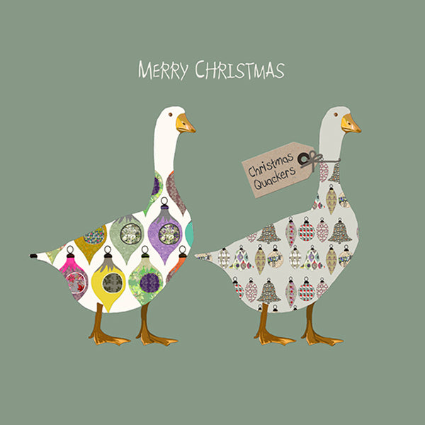 Christmas Quackers Card