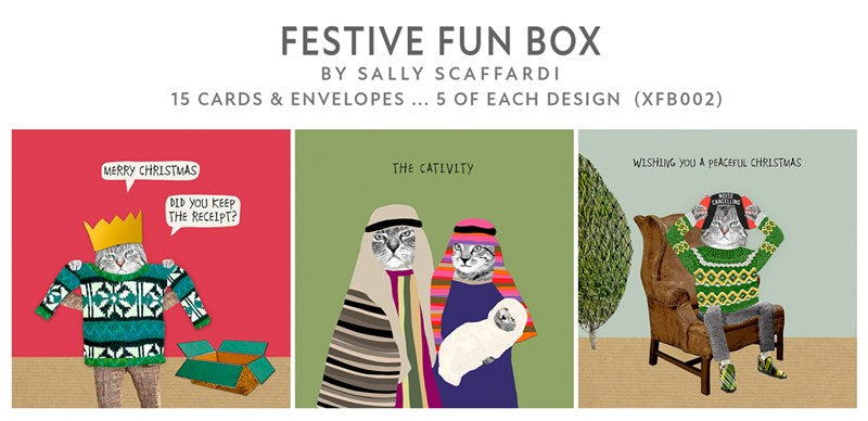 Cats Festive Fun Box