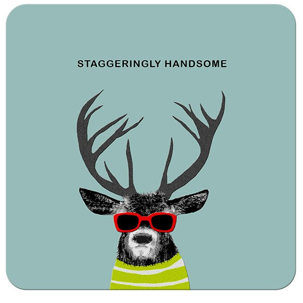 Staggeringly Handsome Coaster