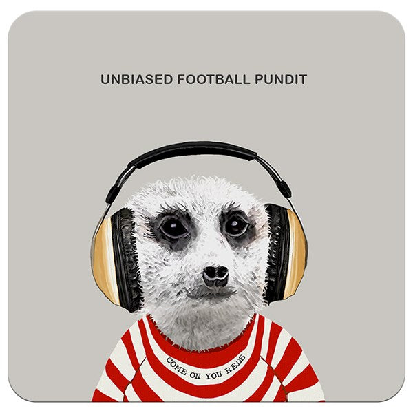 Unbiased Football Pundit Coaster