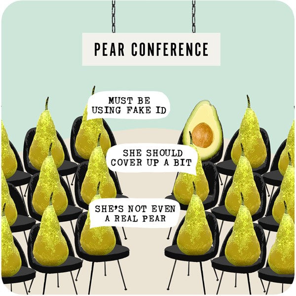 Pear Conference Coaster