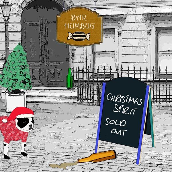 Bar Humbug Christmas Card