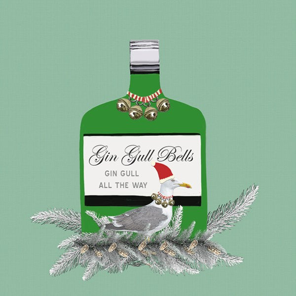 Gin Gull Bells Card