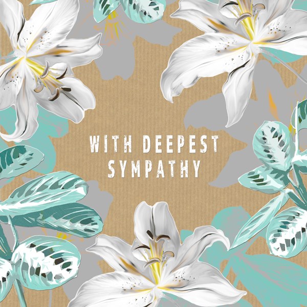 With Deepest Sympathy Card