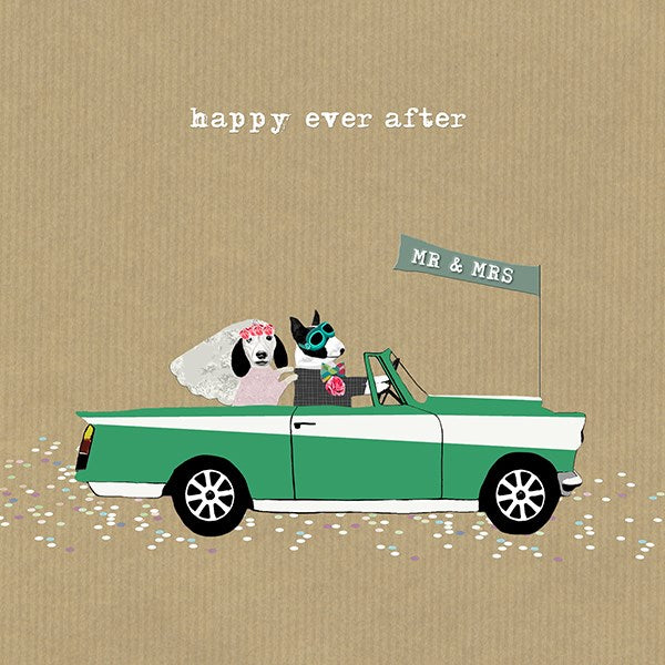 Happy Ever After Wedding Card