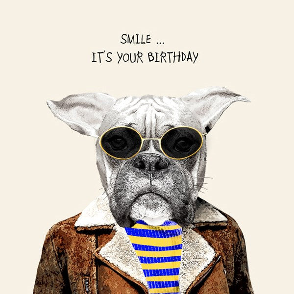 Birthday card for grumpy person