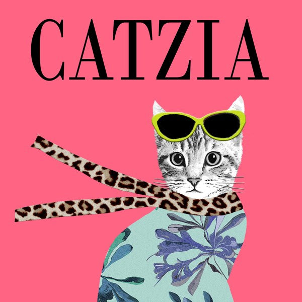 CATZIA ... Funny Cat themed card