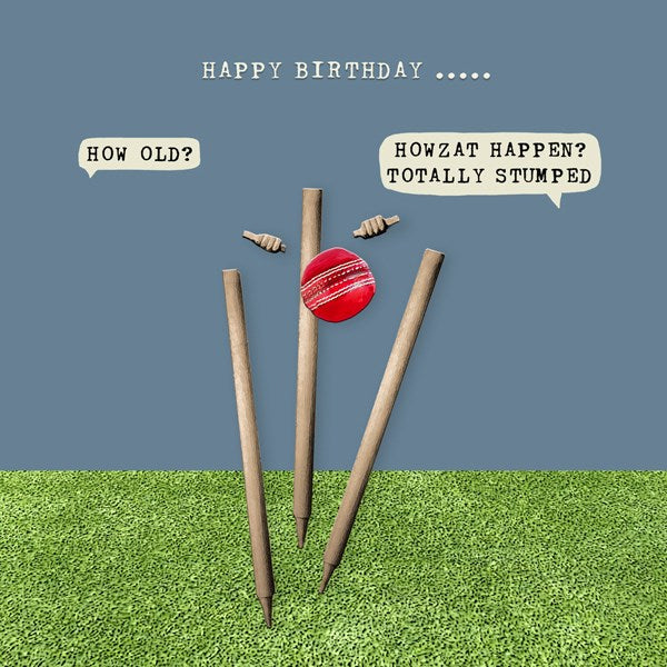 Fun Card for Cricket Fan