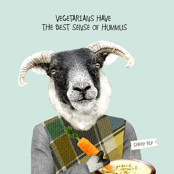 Funny Card for Vegetarian
