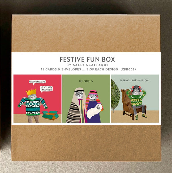 Cats Festive Fun Box