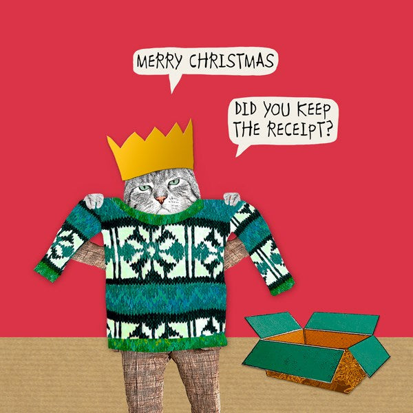 Grumpy Cat Christmas Card