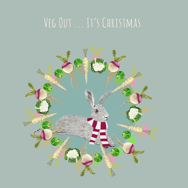 Christmas Card for Vegetarian