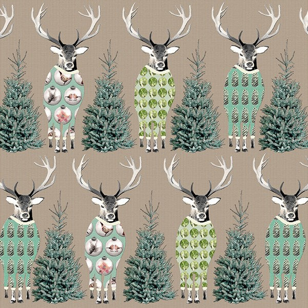 Festive Deer Christmas Cards